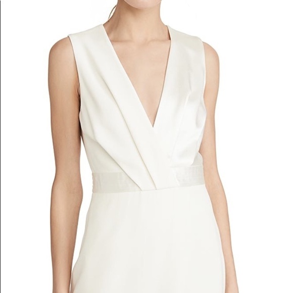 🆕DION LEE PIVOT DRAPE MINI DRESS IVORY SIZE 4 - Picture 6 of 11